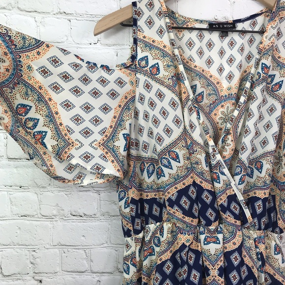 As U Wish Tribal Print Dress - Picture 2 of 8